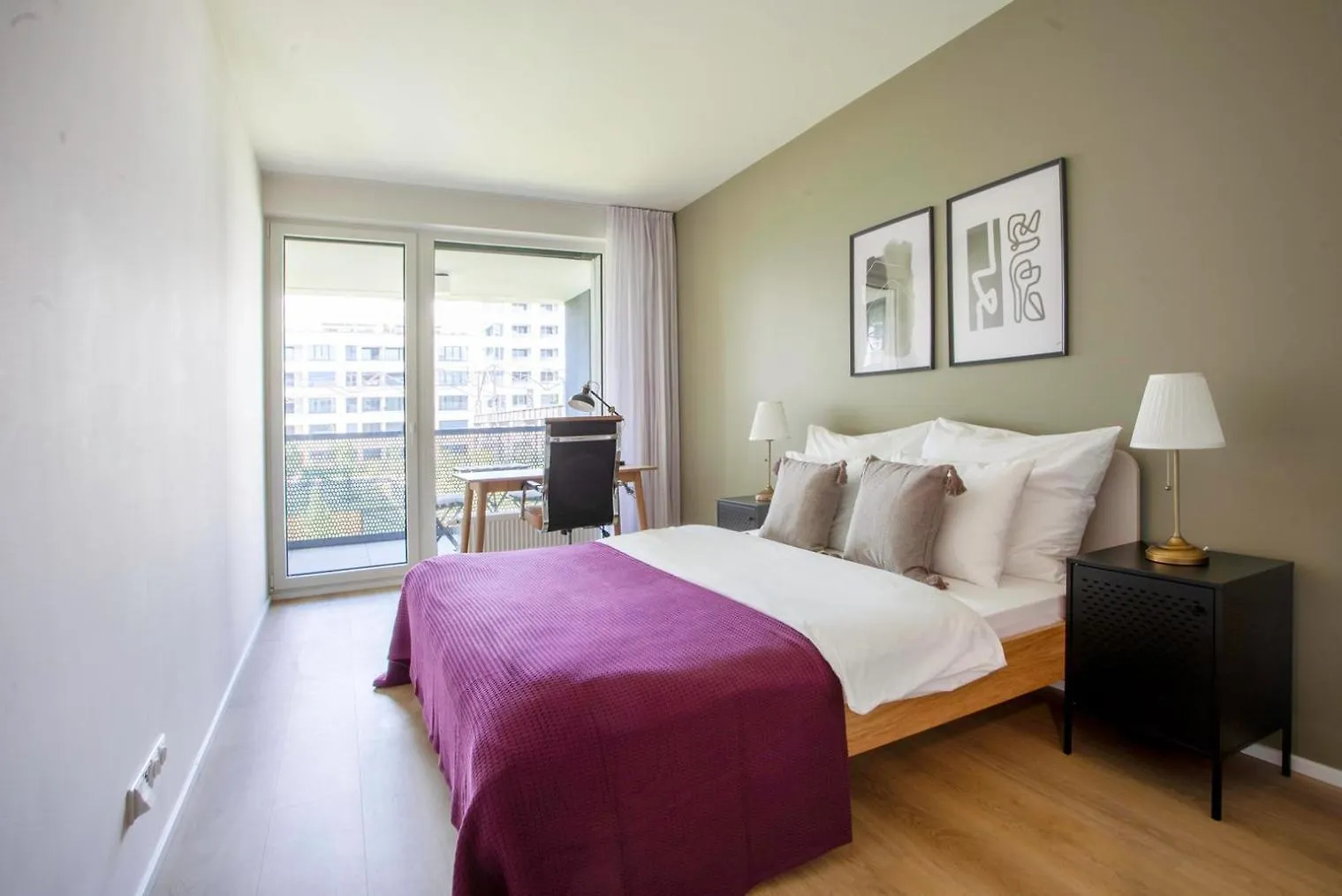 Blueground Prague 7 Furnished With Balcony Prg-1公寓 捷克